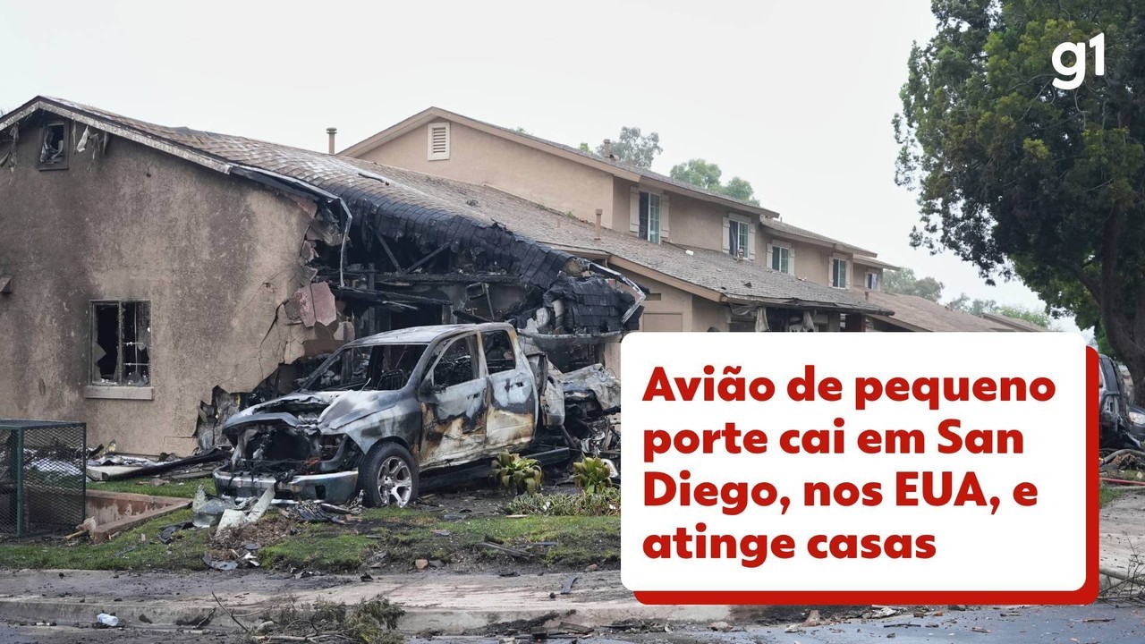 Autoridades dos EUA buscam avião que caiu na costa de San Diego, na Califórnia; aeronave tinha 6 a bordo