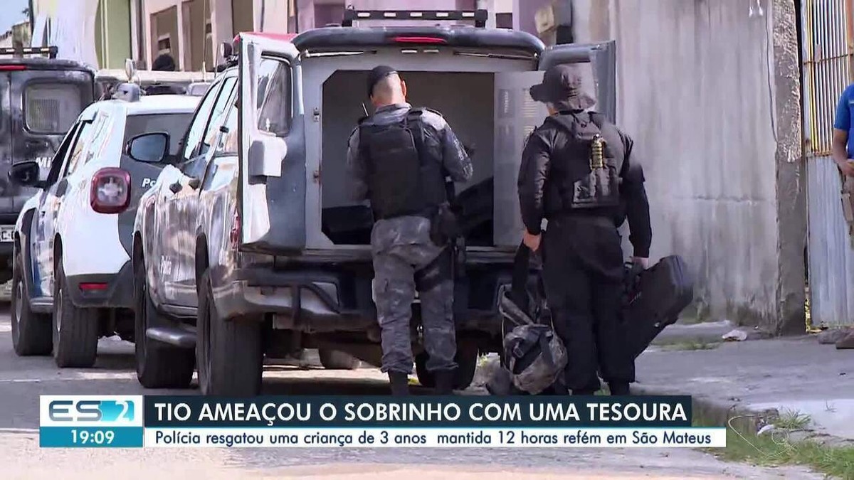 Homem Invade Casa E Faz Sobrinho De 3 Anos Refém Por 12h No Norte Do Es Espírito Santo G1 4731