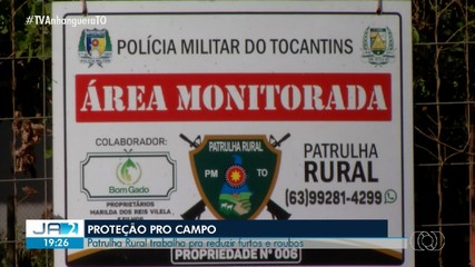 Saiba como é o trabalho da patrulha rural no campo
