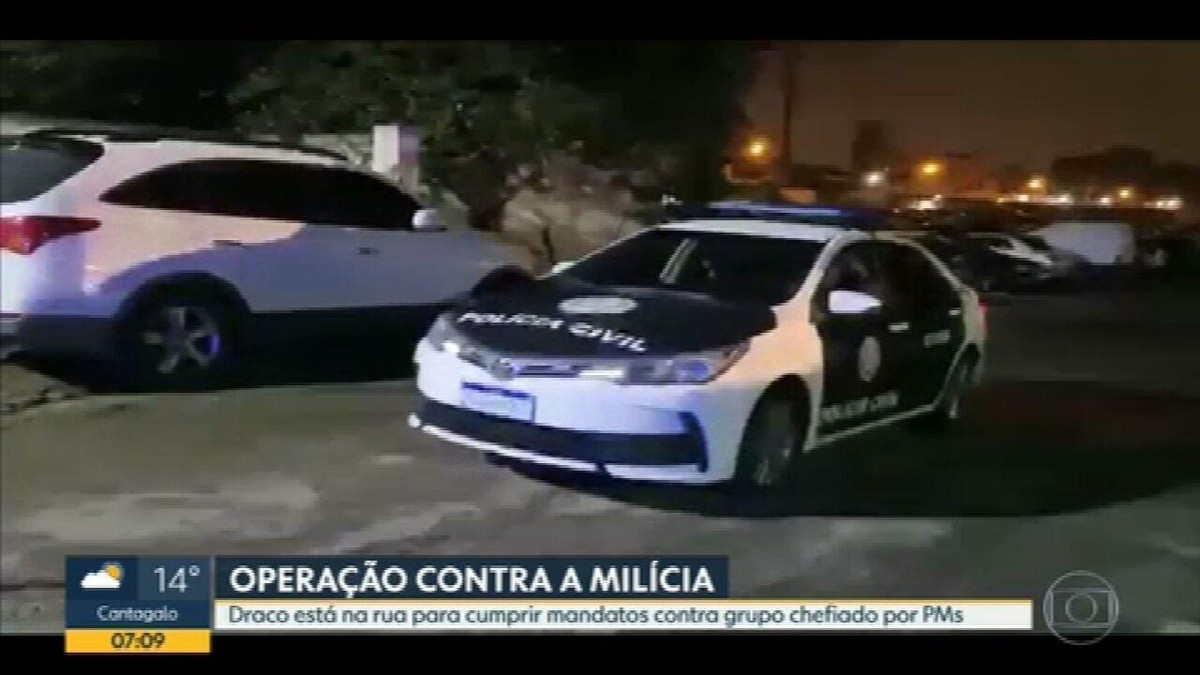 Polícia Civil Prende 8 Pessoas Em Operação Contra Milícia Chefiada Por