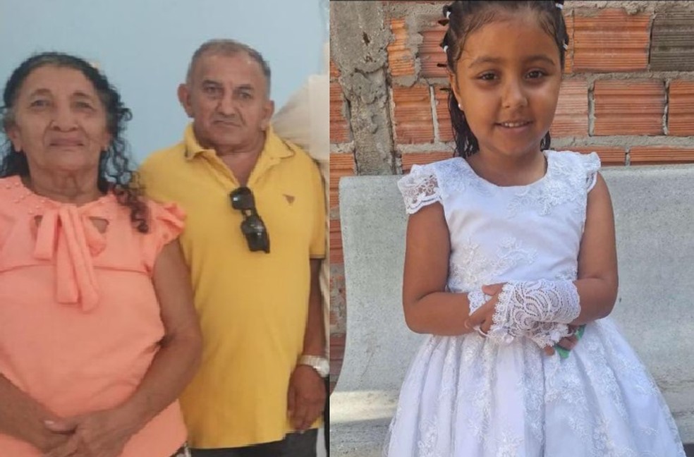 Menina e avós são encontrados mortos dentro de casa na zona rural de Teresina — Foto: Reprodução