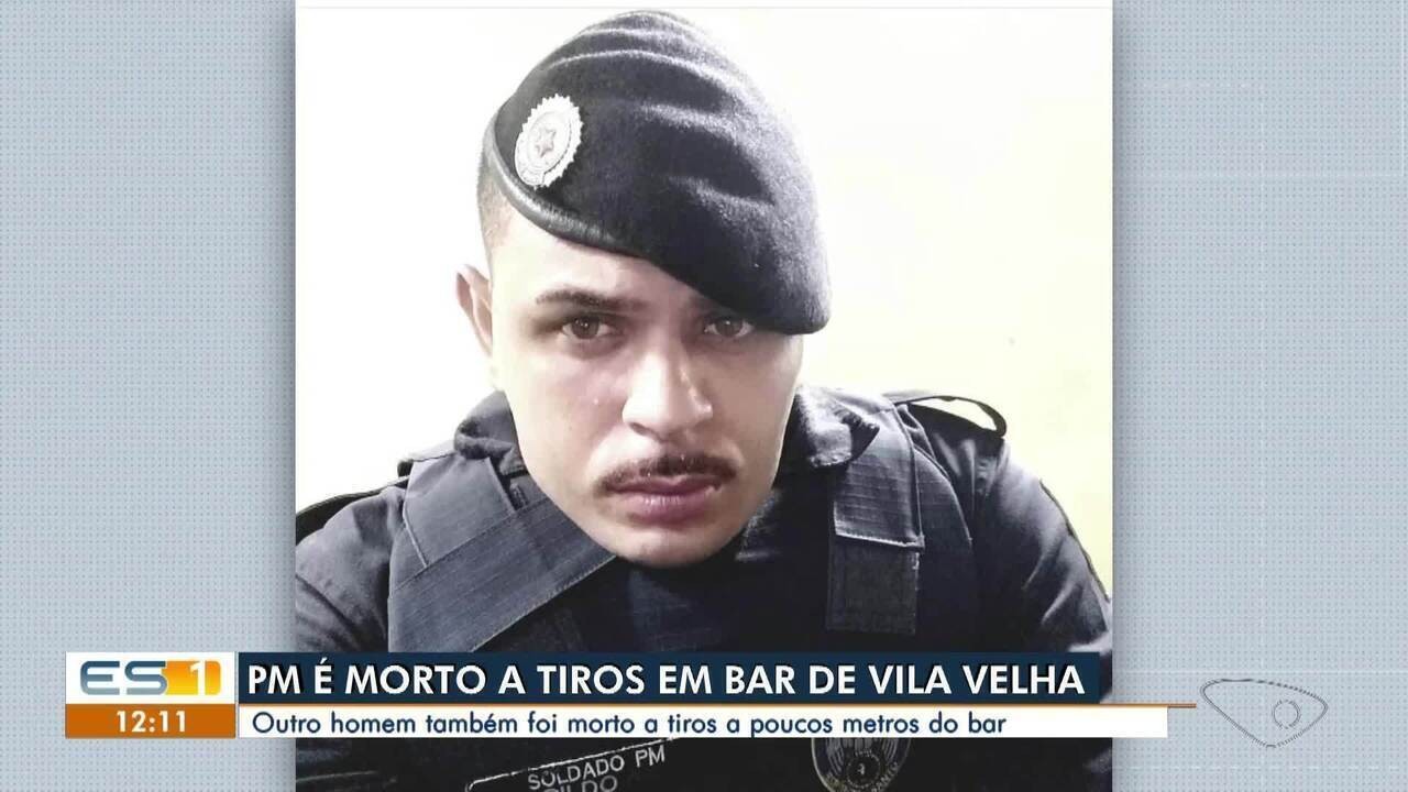 Policial militar é morto a tiros em bar no ES | G1