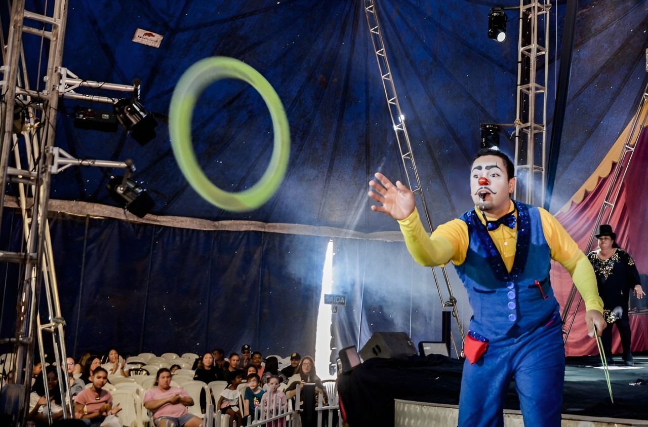 Programação de circo no FIG 2025 tem entrada gratuita e espetáculos diários em Garanhuns