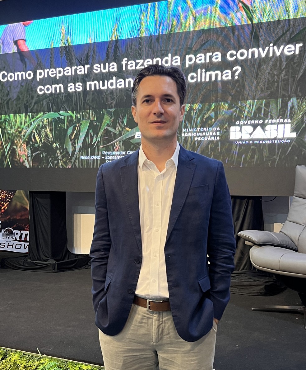 Cornélio Zolin, pesquisador na Embrapa — Foto: Arquivo Pessoal