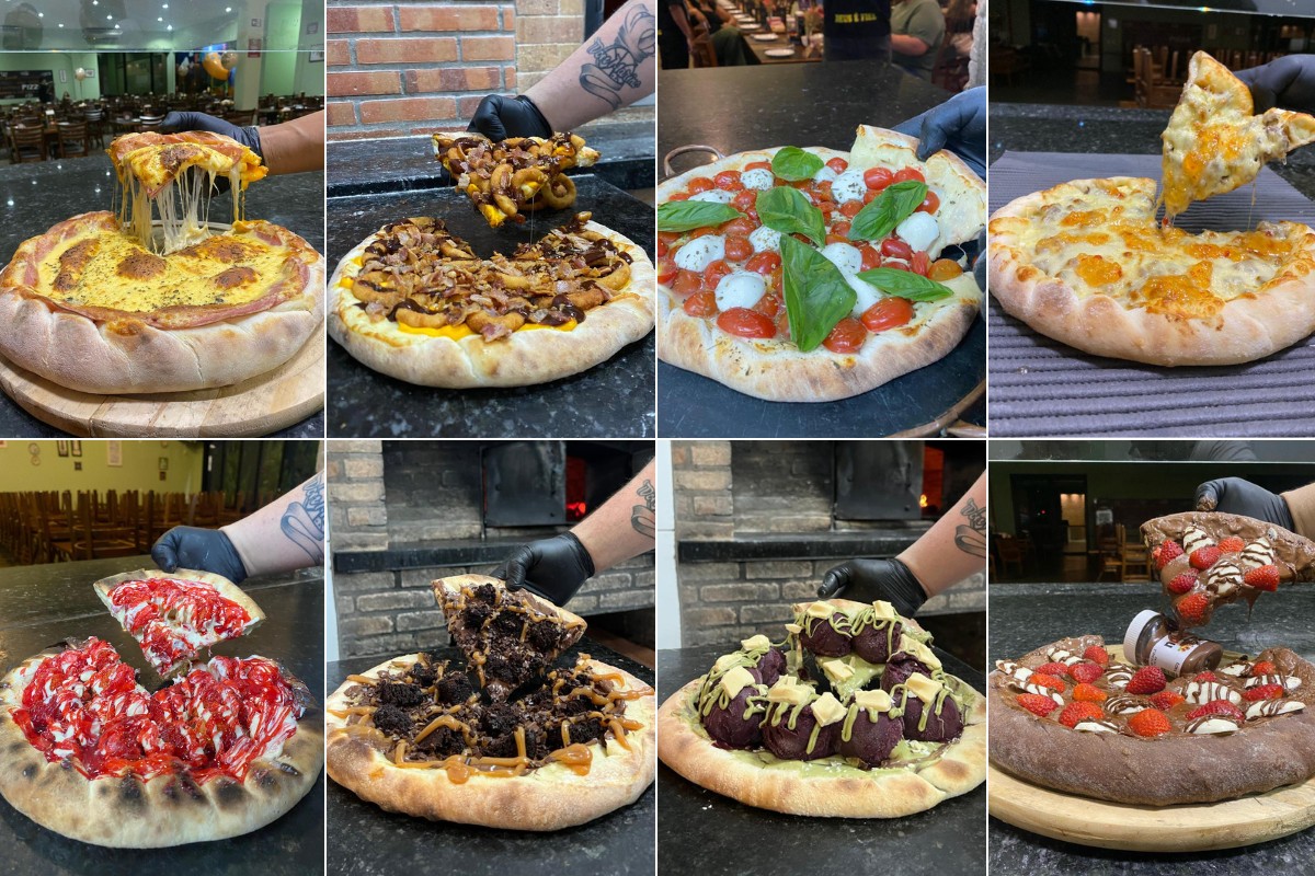 Tilápia com molho verde, lasanha e salgadinho: pizzarias apostam em combinações inusitadas