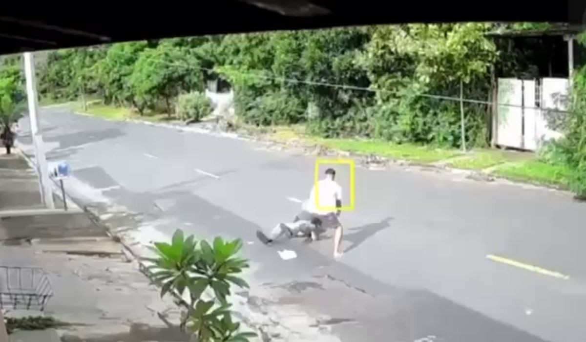 VÍDEO: criminoso agride idoso e rouba aliança em Hortolândia