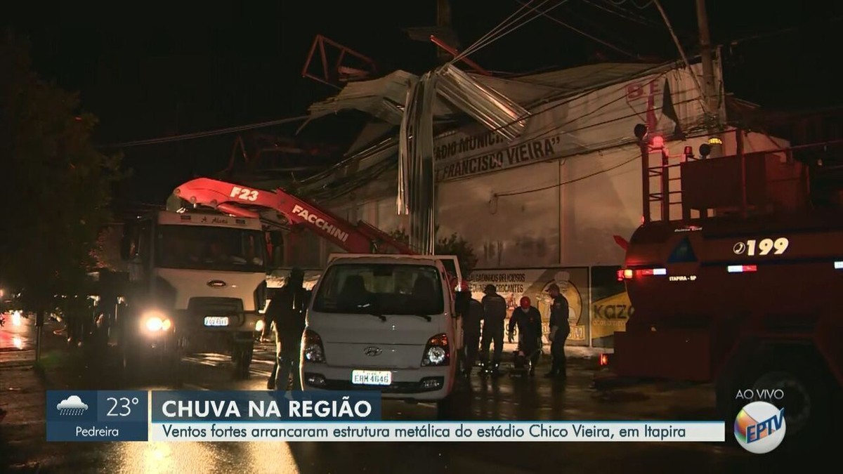 No dia seguinte ao temporal, cerca de 1,3 mil moradores ficam sem energia  elétrica em Itapira, Campinas e Região