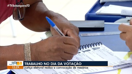 Justiça Eleitoral convoca mesários para as eleições