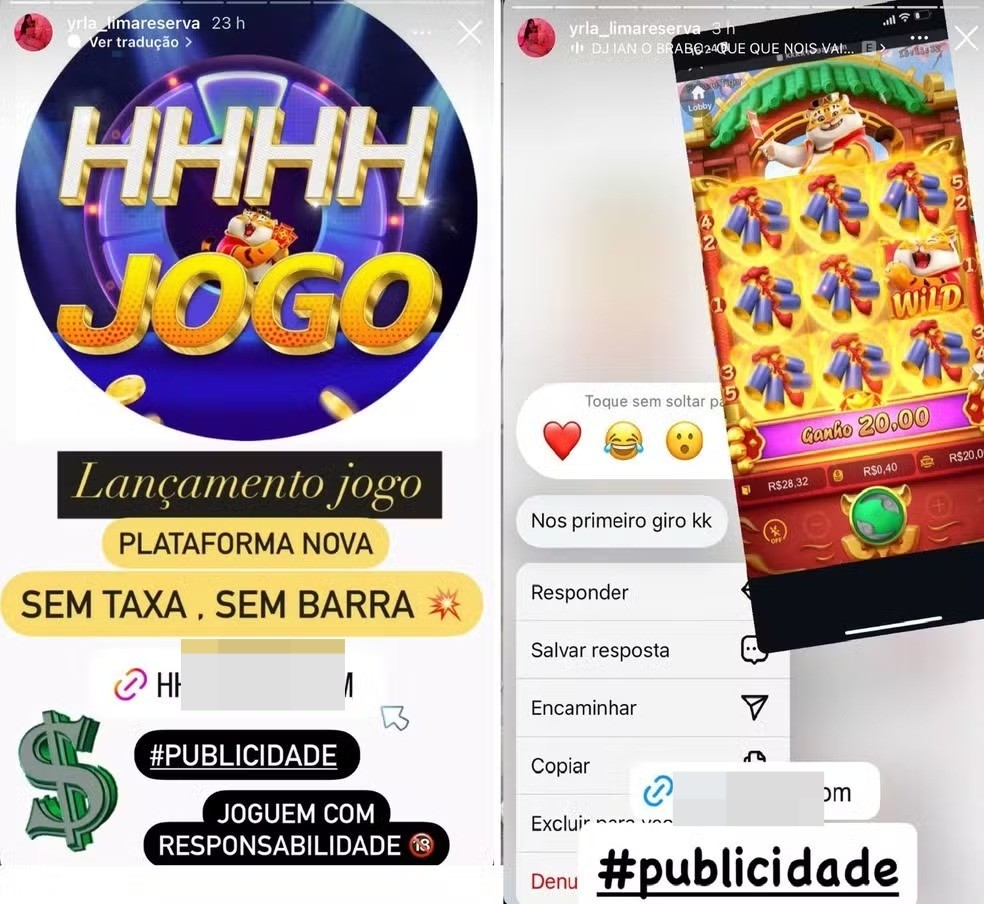 O delegado disse ainda que ela divulgou o jogo diversas vezes nesta quarta (18) � Foto: Reprodu��o