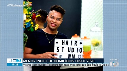 Tocantins teve menor índice de homicídios desde 2020