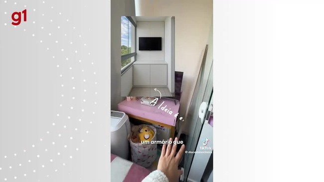 Mãe rebate cíticas após transformar varanda em quarto para a filha em SC