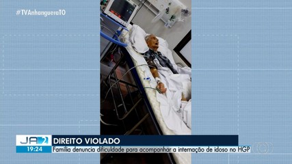 Família denuncia dificuldade para acompanhar idoso no HGP
