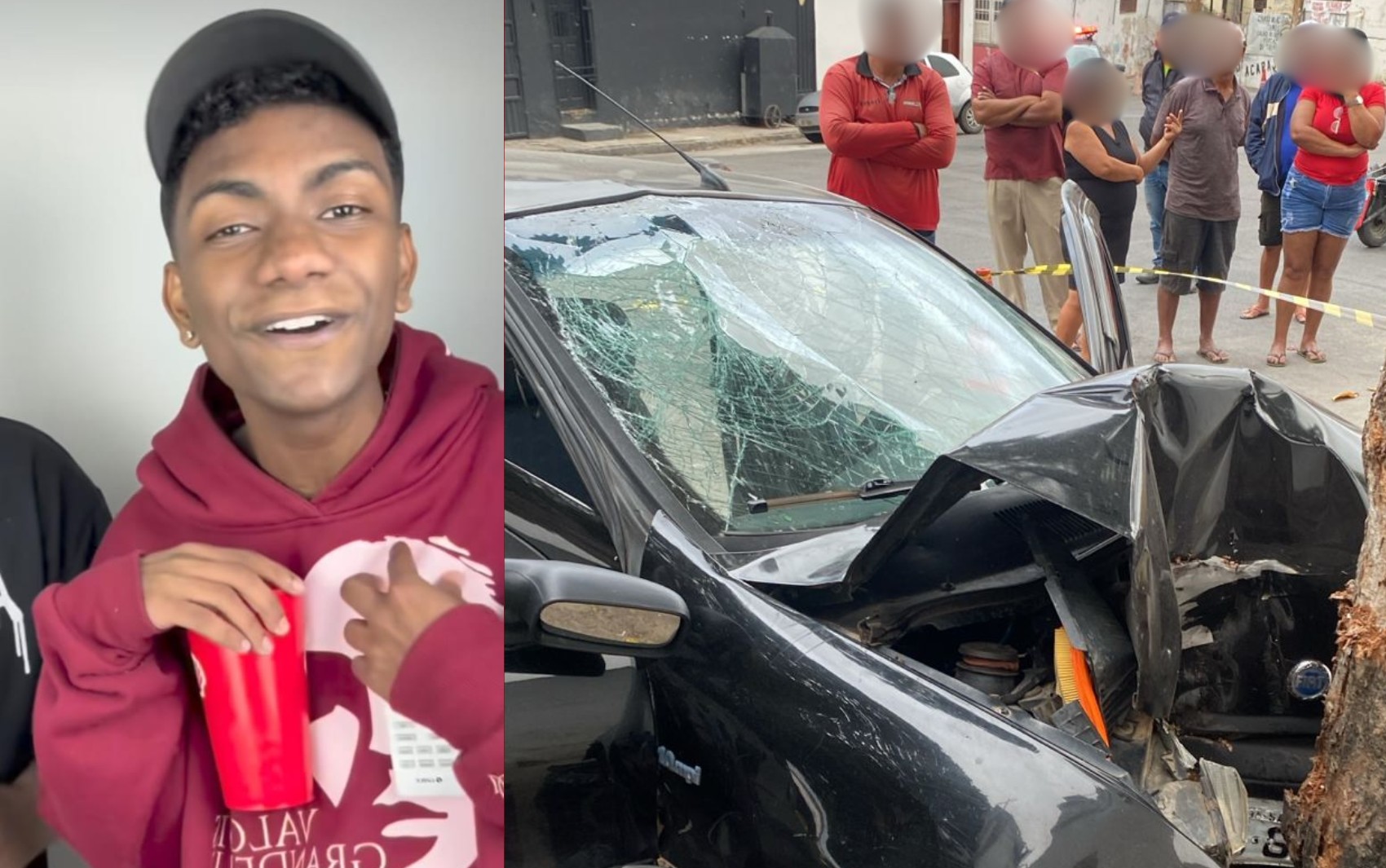 Quem era o influenciador digital que morreu após bater carro contra árvore em frente a cemitério na Bahia