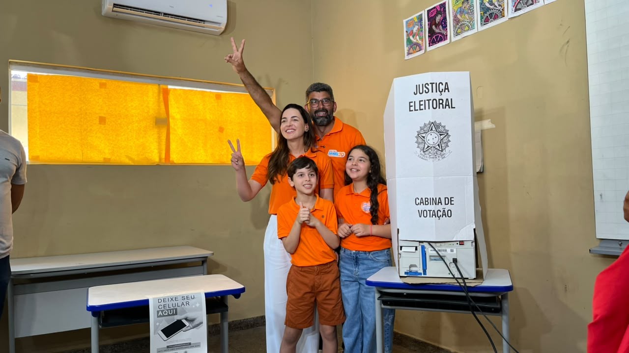 Dr Daniel Santos (Podemos) vota em Belém
