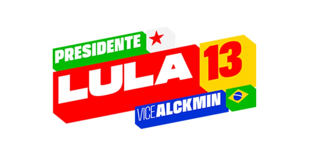 Logo campanha de Lula (PT) — Foto: Divulgação