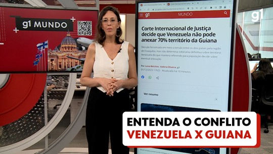 Entenda melhor o conflito entre Venezuela e Guiana - Programa: G1 Mundo 