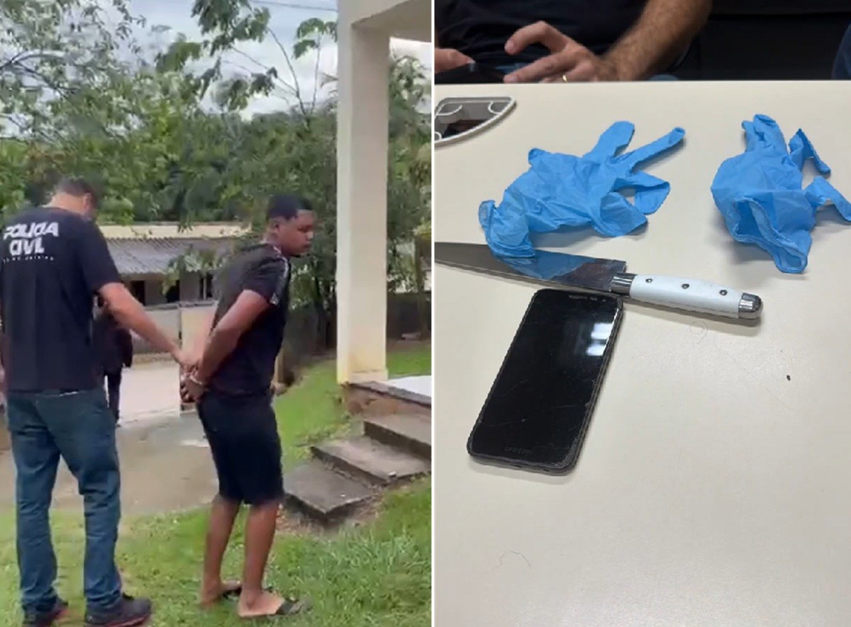 Homem confessa que cortou garganta de empresário em Rio das Ostras e leva polícia a esconderijo de faca usada no crime