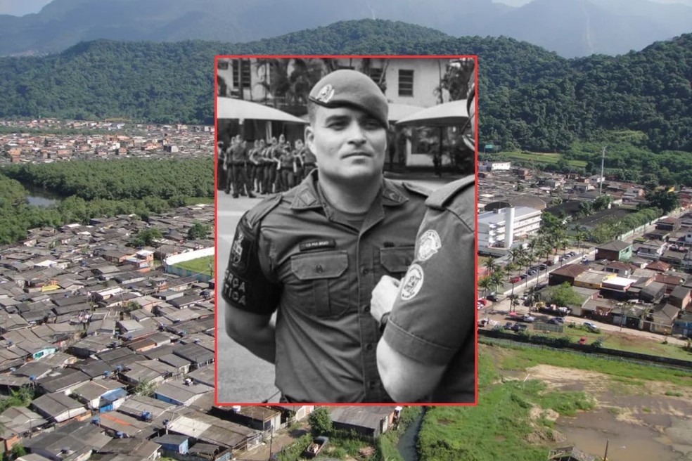 Cabo da PM morreu após levar tiro na testa dentro da viatura em SP | Santos e Região | G1