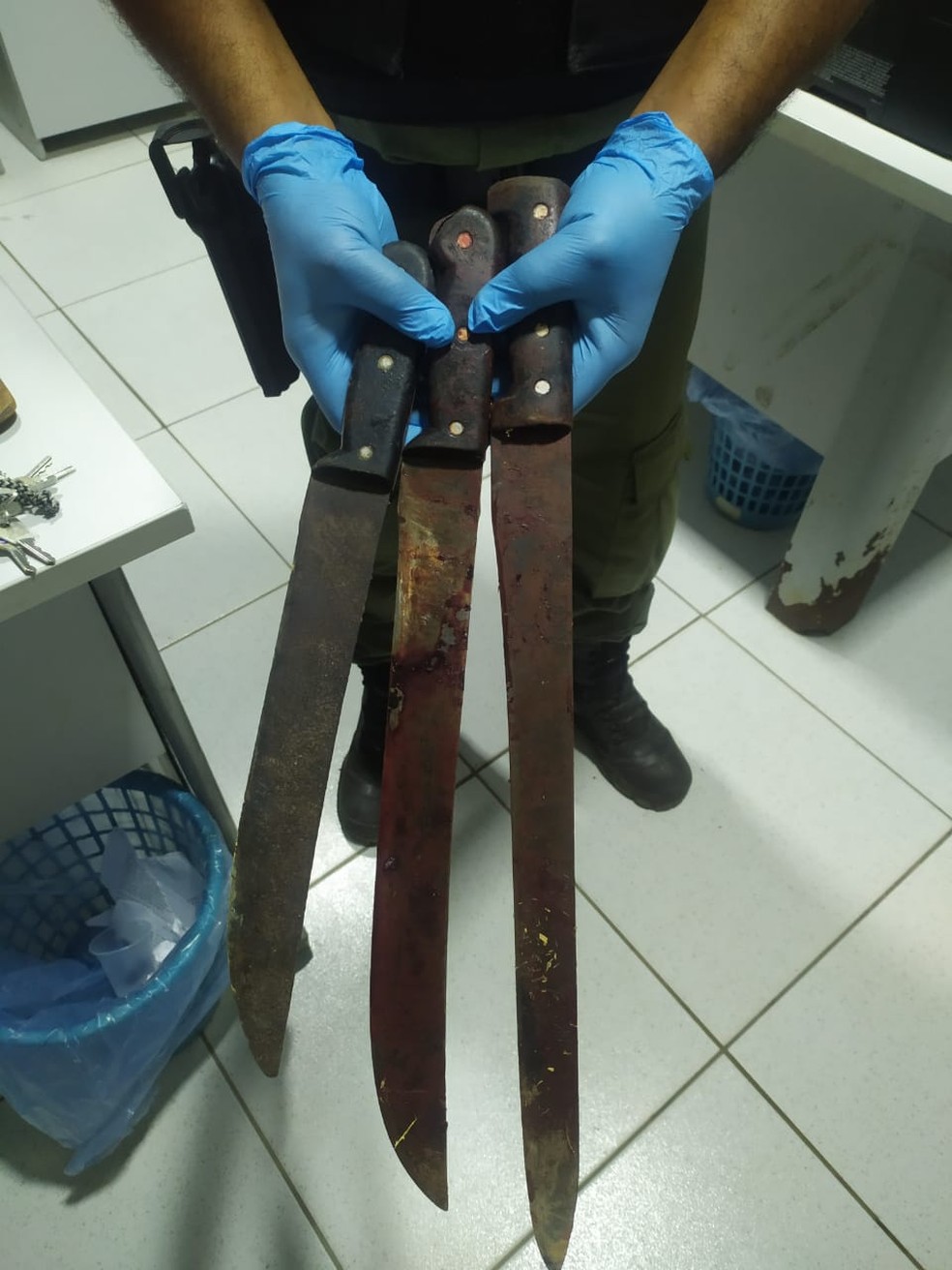 Homem é decapitado durante briga com vizinho em Regeneração (PI) — Foto: Divulgação/PM-PI