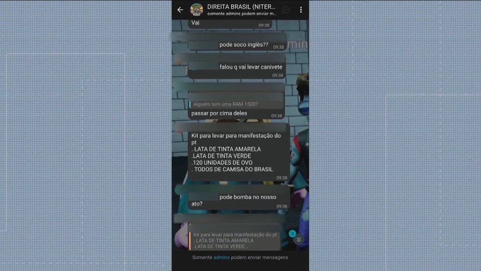 UFF encaminhou à PF denúncias de ameaças feitas pela internet contra estudantes e contra as instalações da instituição — Foto: Reprodução/TV Globo