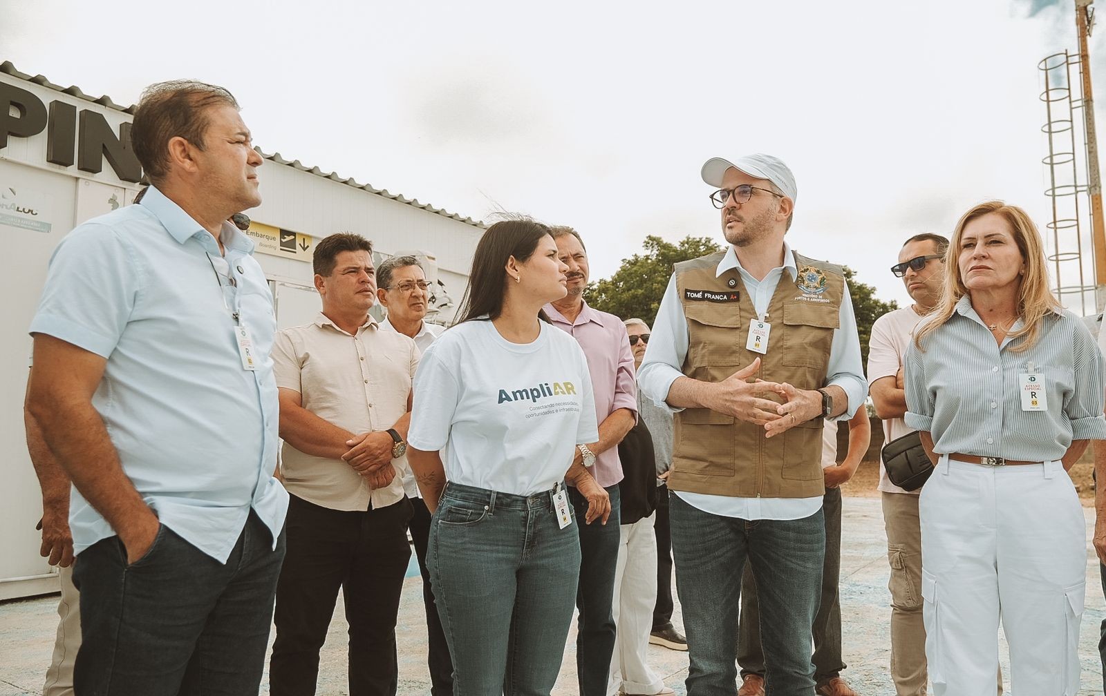 Ministro de Portos e Aeroportos cumpre agenda em Araripina