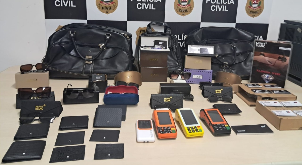 Homem suspeito de vender itens de luxo falsos é preso em Jundiaí 