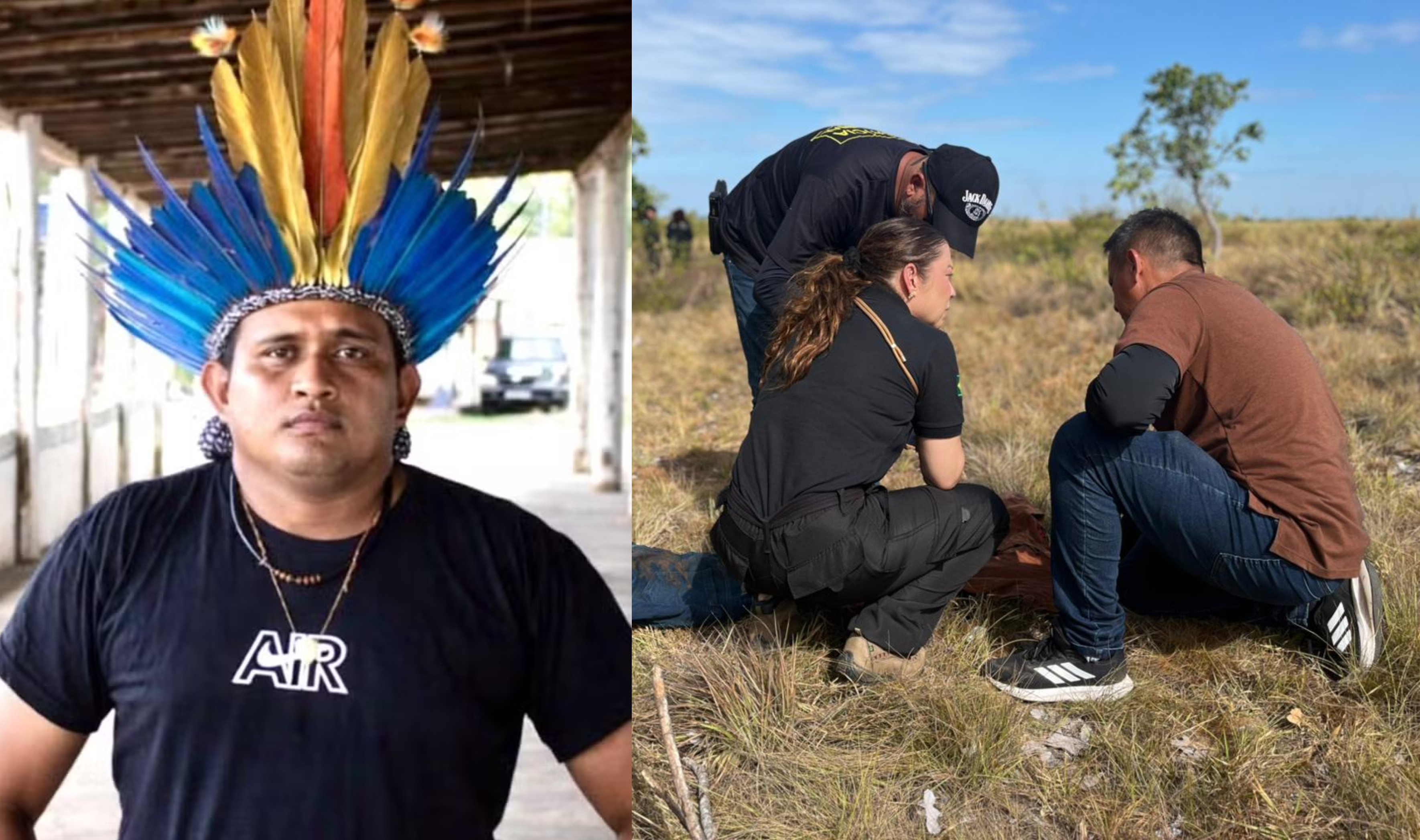 Polícia Civil faz reconstituição para investigar morte de líder indígena em Amajari