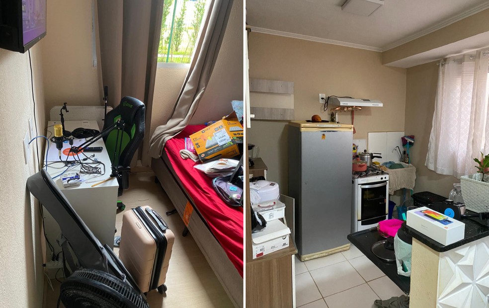 Operação 'Falso Profeta' realiza buscas em casa de suspeito de aplicar golpes financeiros, em Botucatu — Foto: Polícia Civil/Divulgação