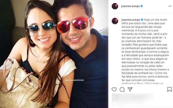 LUTO: Cantor Cristiano Araújo e namorada morrem após acidente de carro em  Goiás - Blog Marcos Frahm
