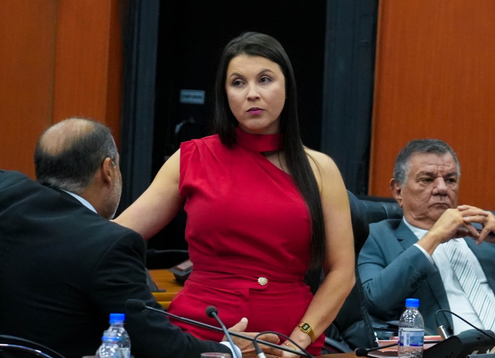 Deputada estadual Tayla Peres (Republicanos-RR). — Foto: Marley/Ale-RR/Reprodução