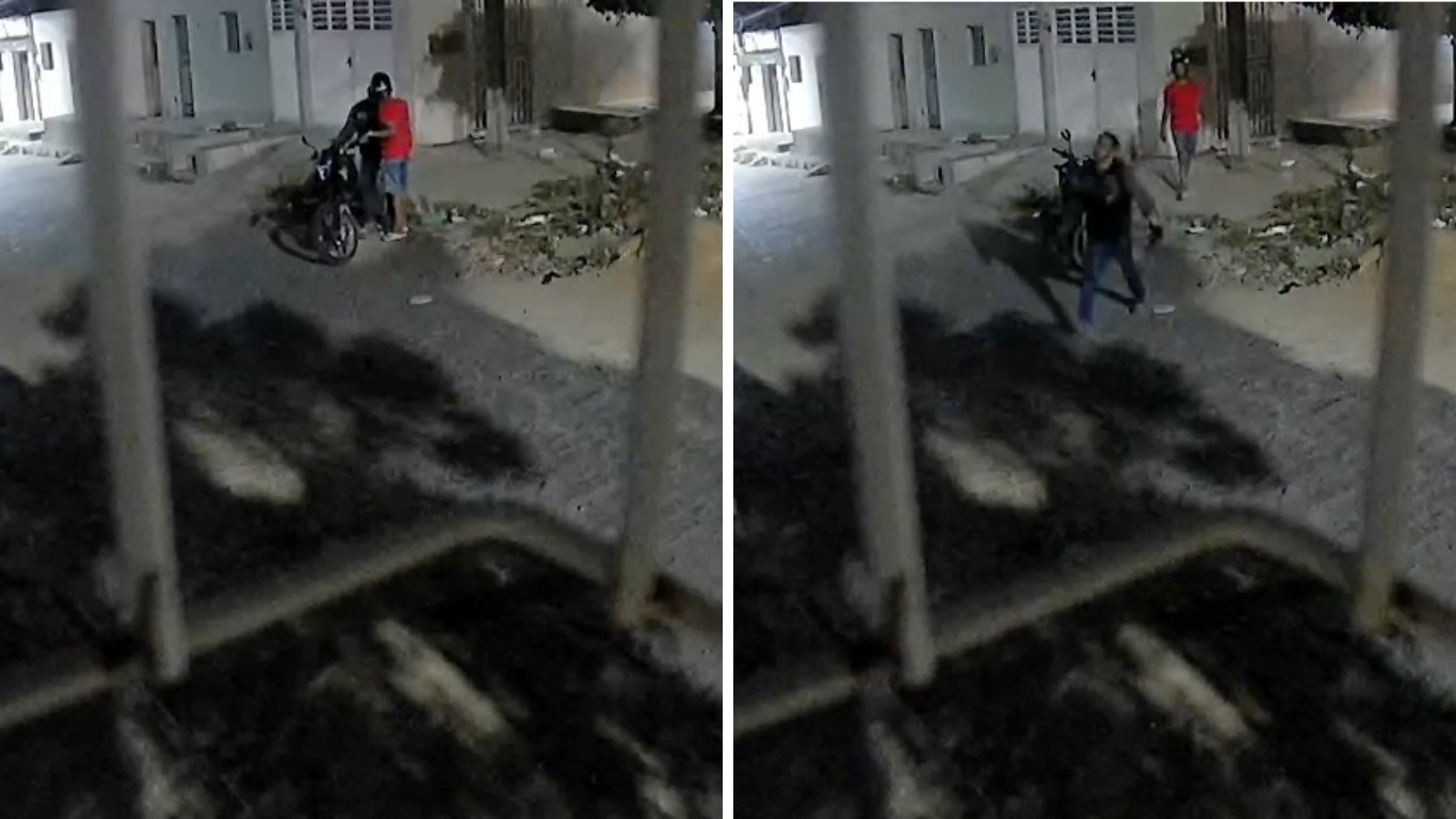 Homem é baleado dentro de casa após reclamar de discussão em Santa Cruz do Capibaribe; VÍDEO