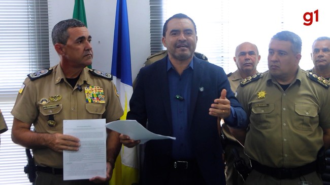 Governador do Tocantins anuncia lanamento do edital do concurso da Polcia Militar