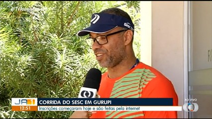 Inscrições para corrida do Sesc em Gurupi já estão abertas