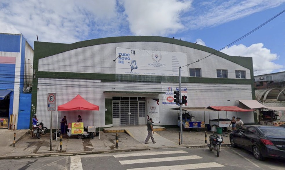 Faculdade Novo Horizonte fica em Ipojuca, no Grande Recife — Foto: Reprodução/Google Street View