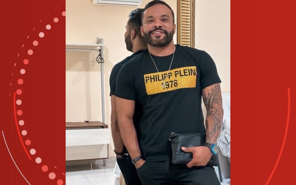 O corpo de Gleidson de Jesus Nery tinha marcas provocadas por golpes de faca — Foto: Reprodução/Redes Sociais