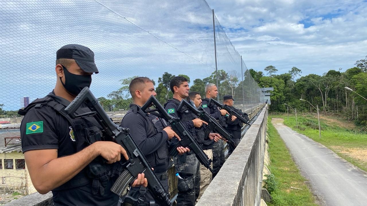 Amazonas tem o menor efetivo de policiais penais em atividade no Brasil com apenas 39 agentes, aponta estudo
