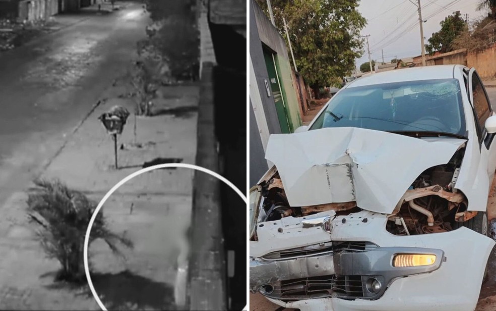 Amante é presa suspeita de tentar matar mulher grávida, em Luziânia — Foto: Reprodução/TV Anhanguera