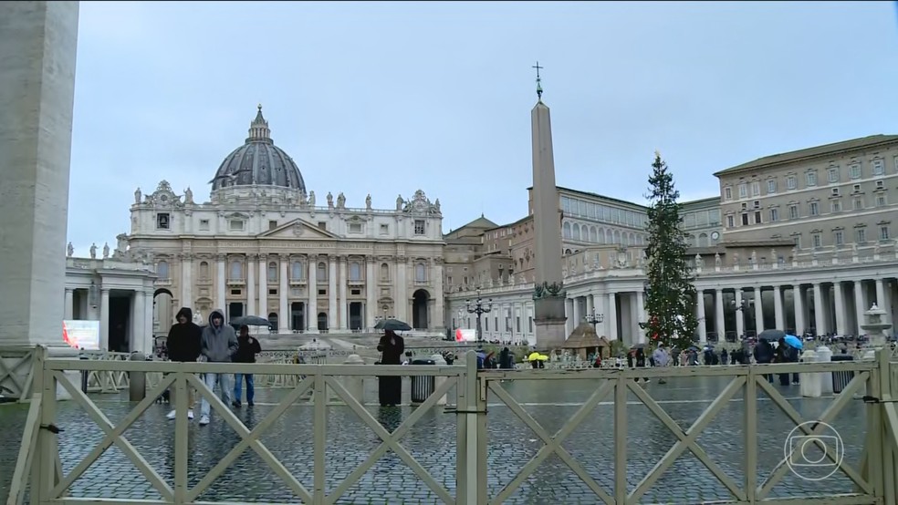 Roma se prepara para o Jubileu da Igreja Cat�lica � Foto: Jornal Nacional/ Reprodu��o