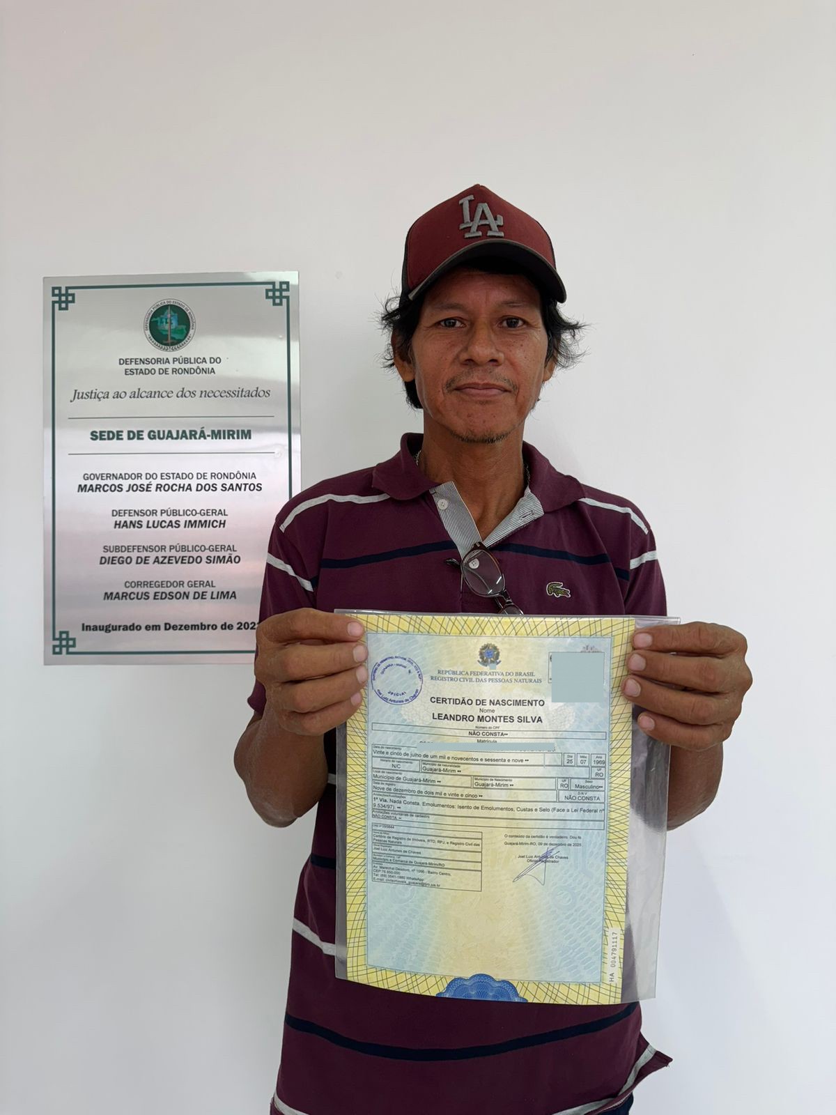 Como morador de Rondônia viveu seis décadas sem existir oficialmente