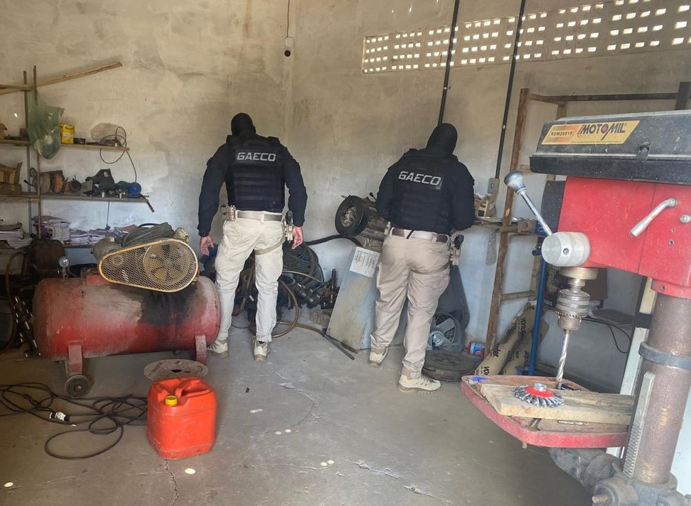 Empresário é preso suspeito de chefiar organização criminosa de tráfico de drogas e encomendar morte de um homem na Bahia — Foto: Divulgação/MP-BA