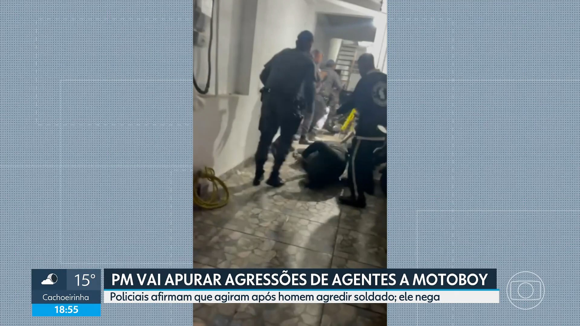 Ouvidoria da PM vai investigar policiais que agrediram motoboy na Zona Oeste de SP