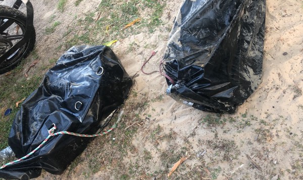 Polícias Federal e Militar procuram carga de cocaína que teria naufragado próximo à Ilha de Curupu no MA — Foto: Divulgação/Redes sociais
