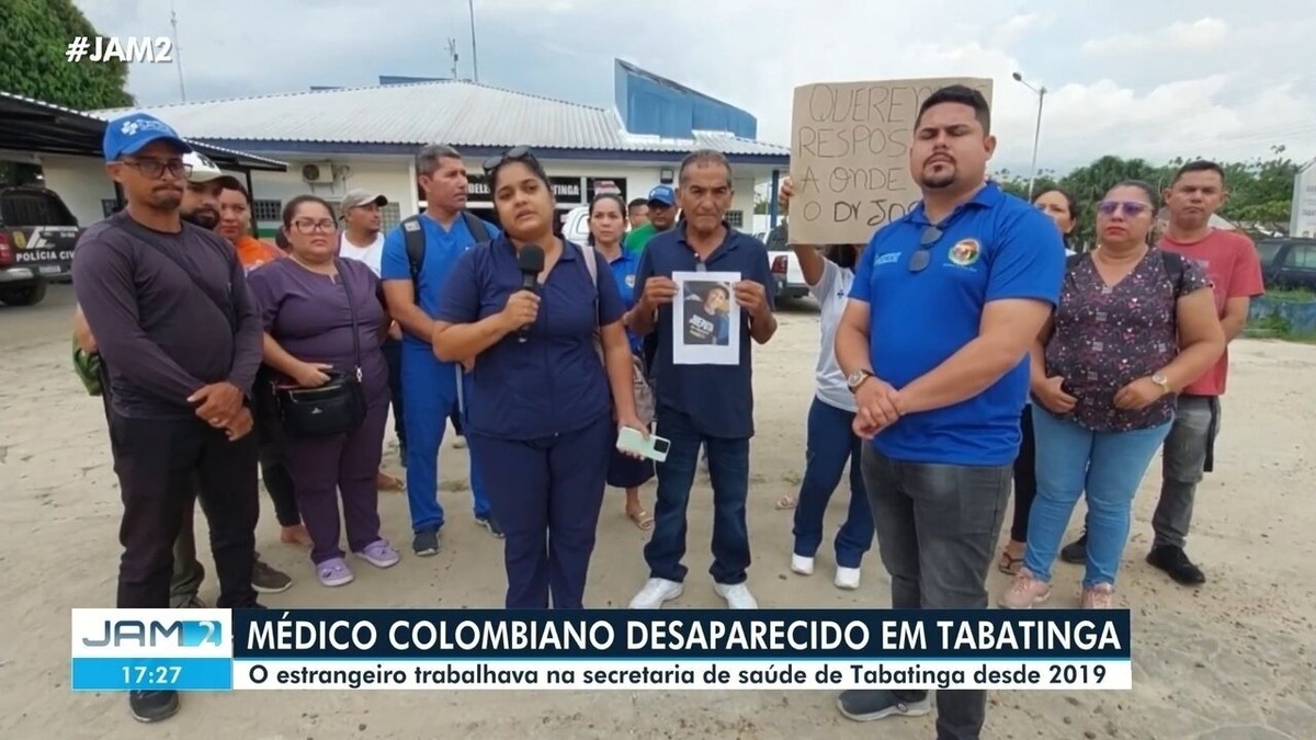 Familiares e amigos denunciam desaparecimento de médico colombiano em Tabatinga, no AM