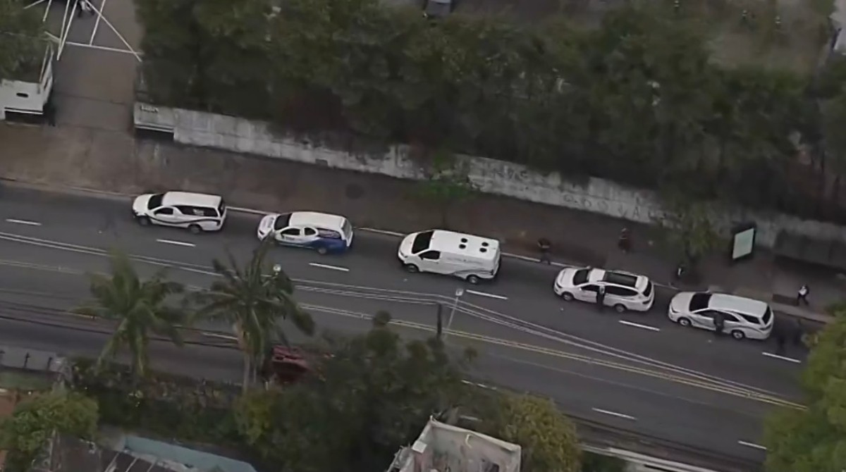 Funerárias fazem carreata em SP em protesto contra lei aprovada na Alesp que muda transporte de cadáveres entre cidades