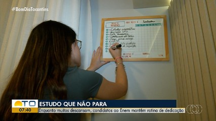 Candidatos do Enem aproveitam as férias para intensificar estudos