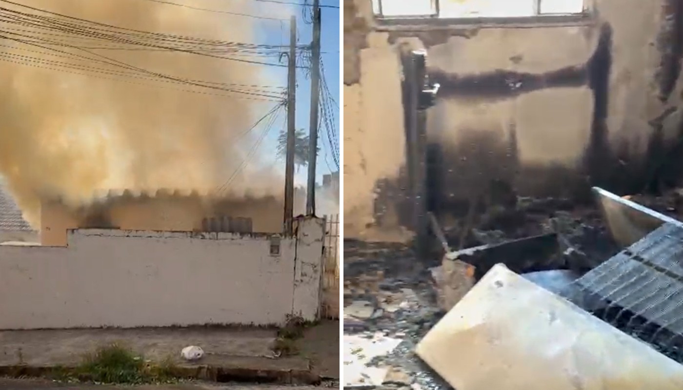 Briga por fio de internet cortado termina com casa incendiada em Americana
