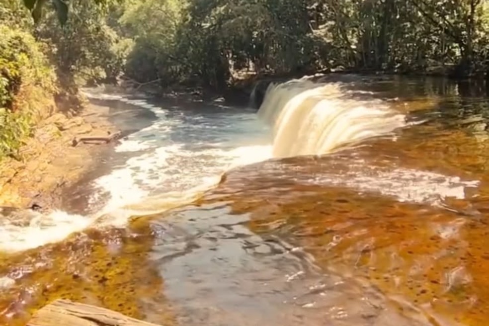 Cachoeira Natal antes da obra