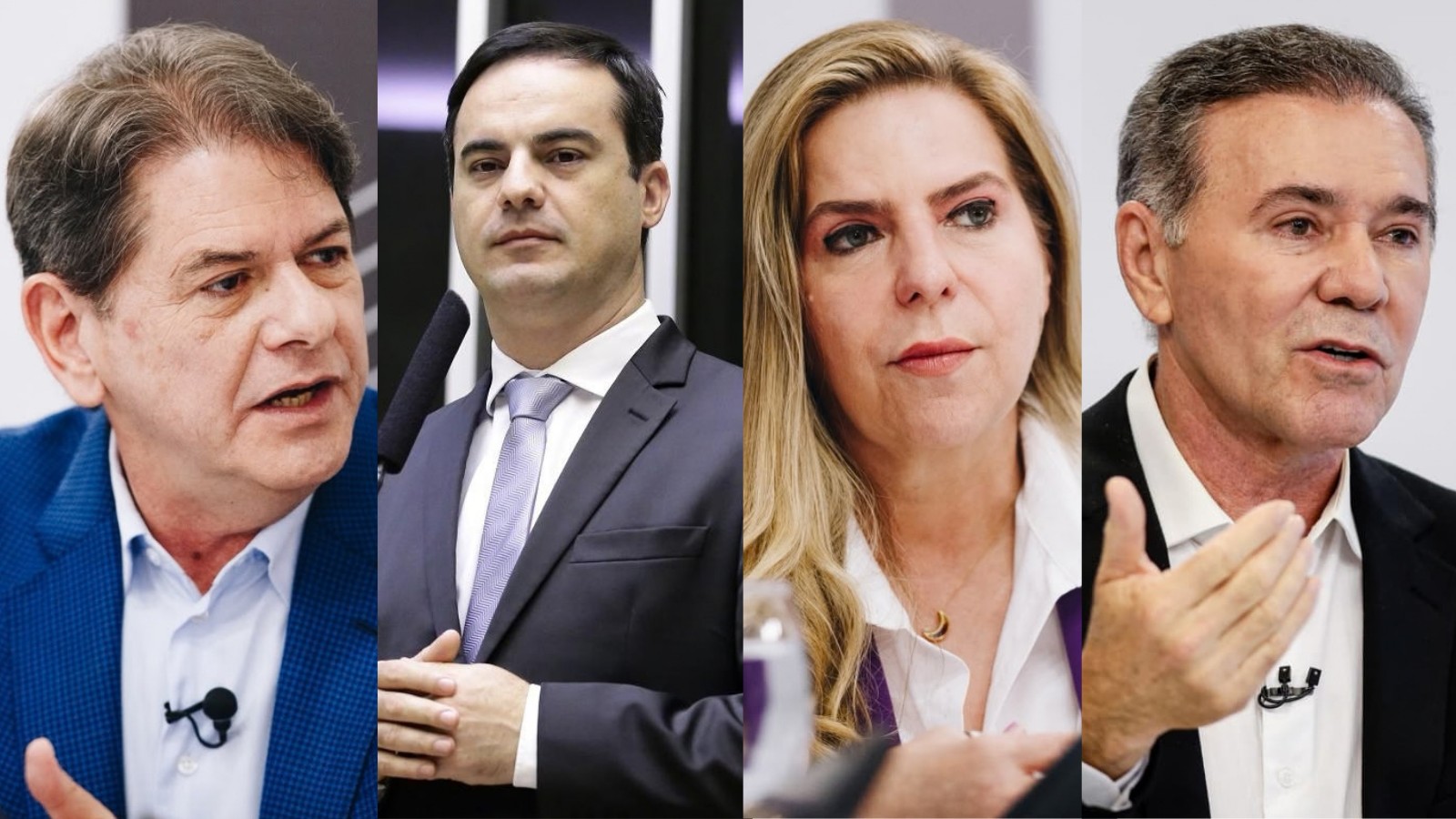 Quaest no CE para o Senado: Cid Gomes, 25%; Capitão Wagner, 21%; Luizianne, 19%; Alcides Fernandes, 8%