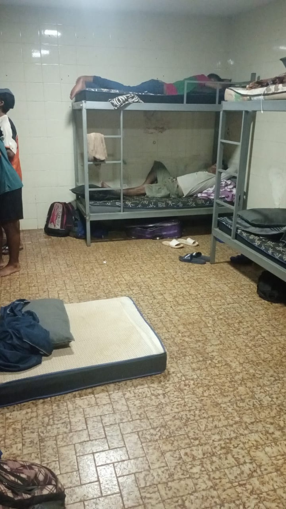 Quarto da casa — Foto: Polícia Militar/DIvulgação