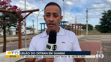Detran fará leilão de veículos e sucatas com lances a partir de R$ 50
